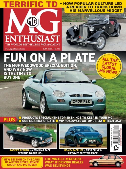 Cover image for MG Enthusiast